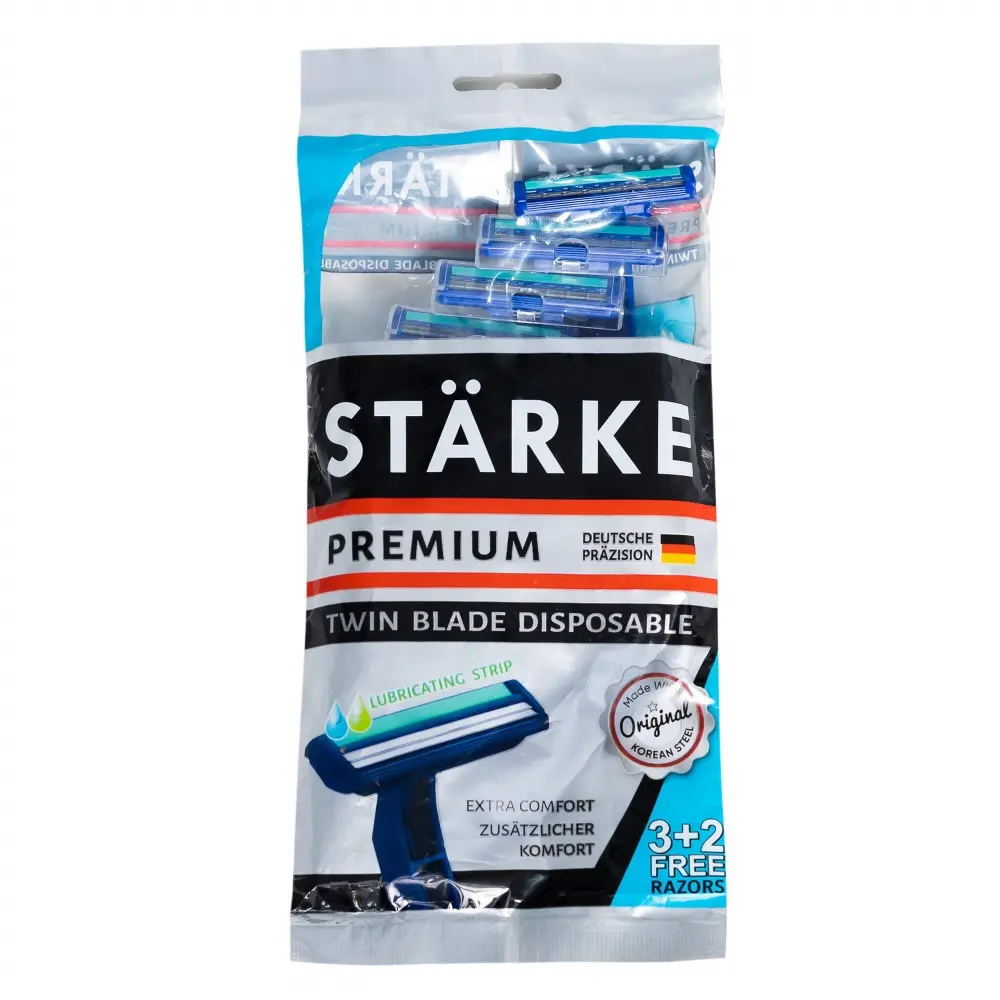 Silet Cukur Starke Blue - Pisau Cukur Premium