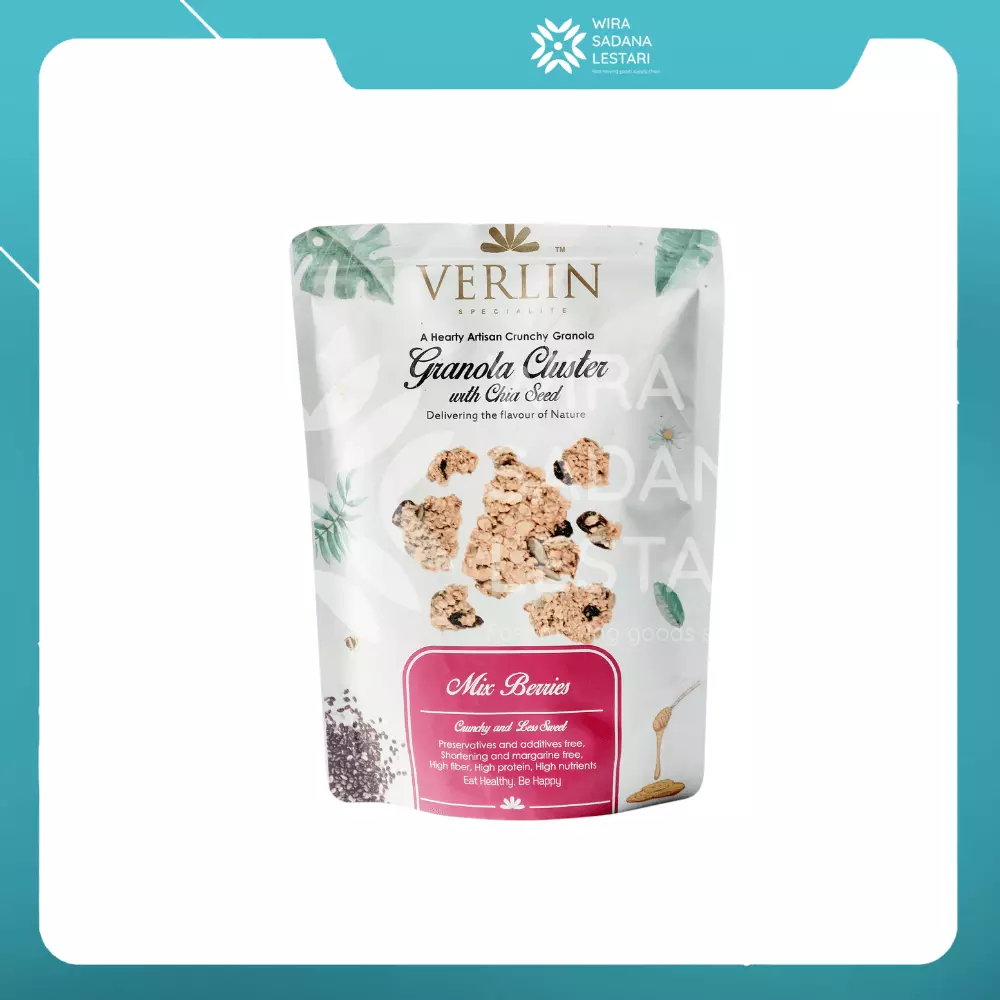 Verlin Granola Cluster Mixed Berries