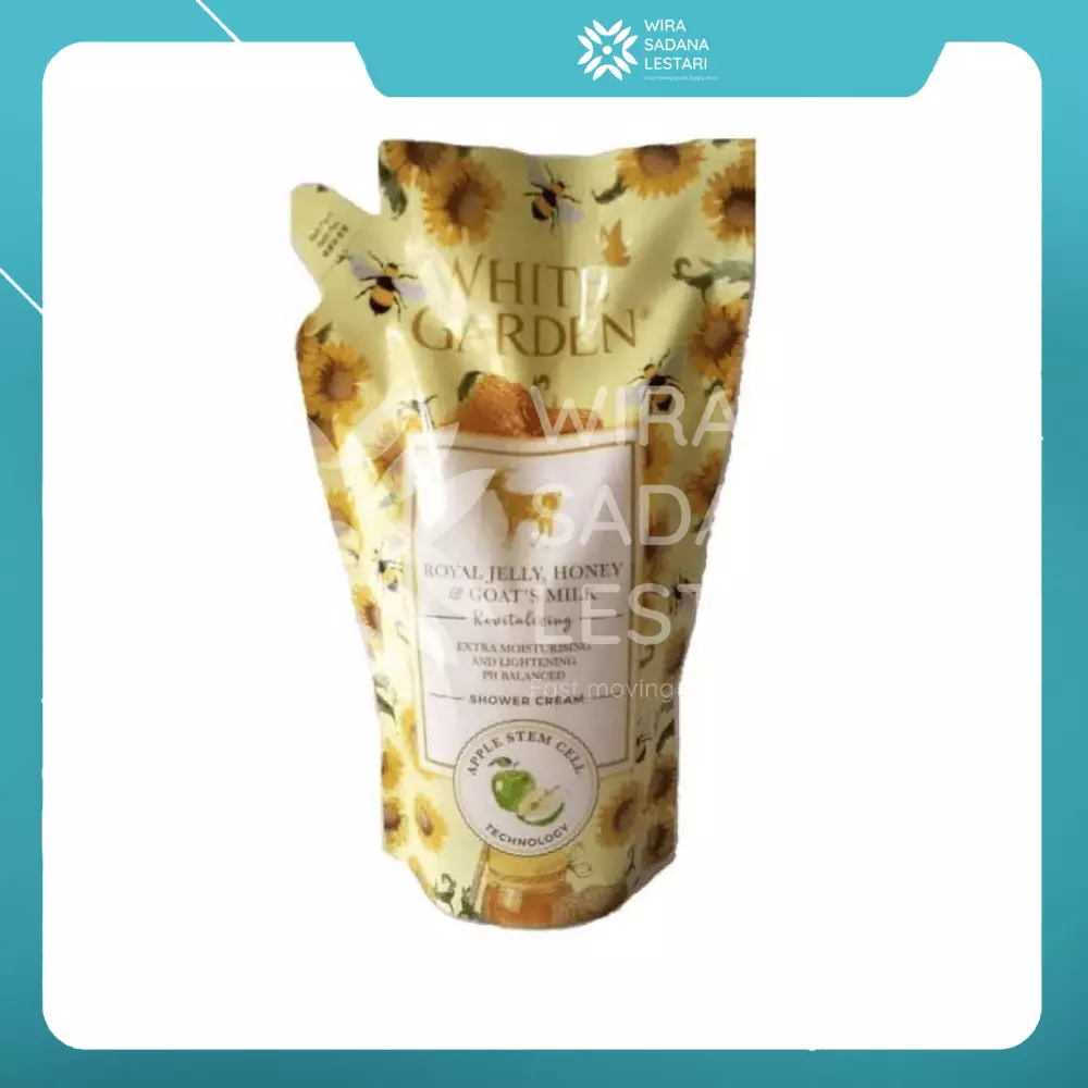 White Garden Shower Cream Jelly Honey Refill 900 ml Buy1+1 450 ml Bend