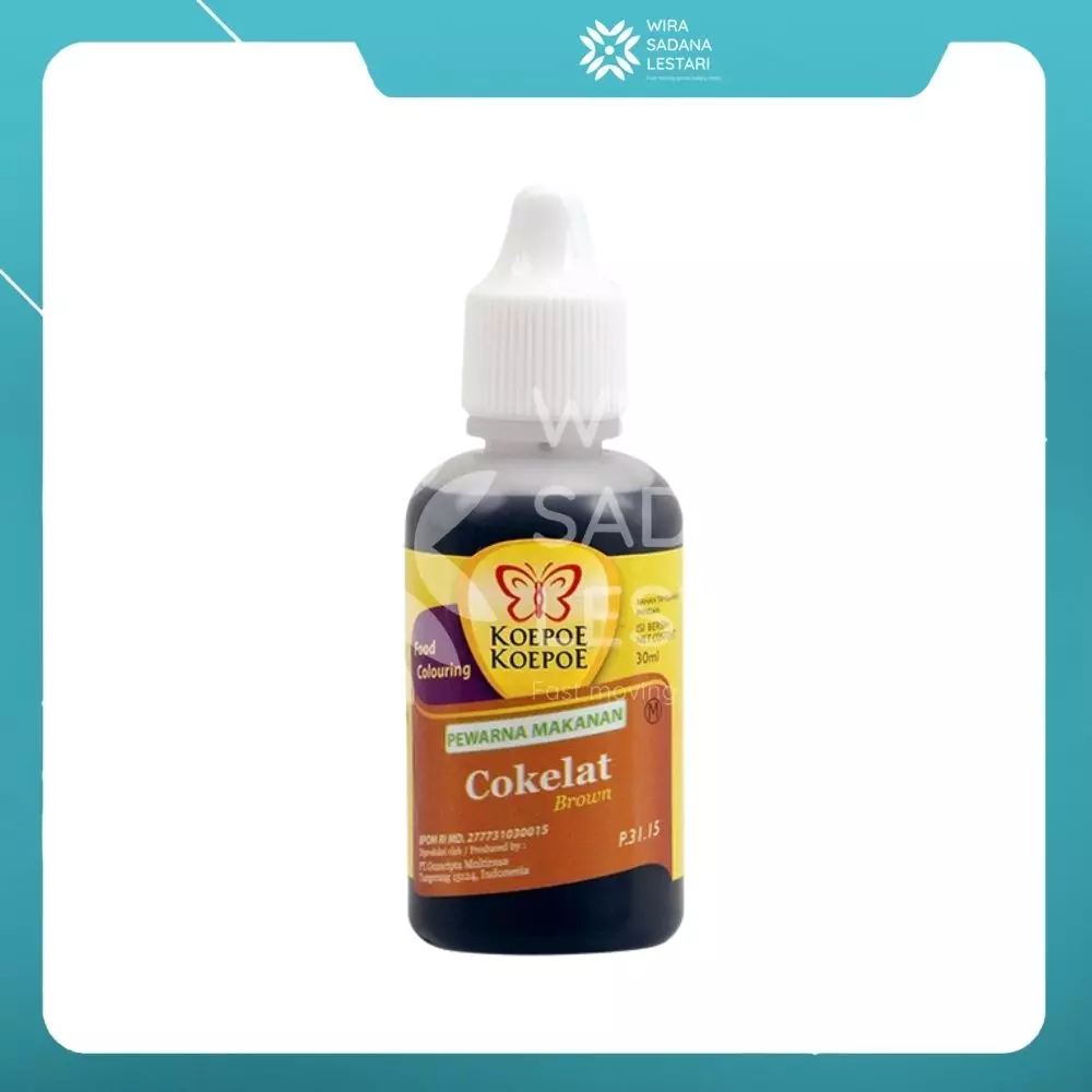 Koepoe Koepoe Pewarna Cair Coklat 30 ml