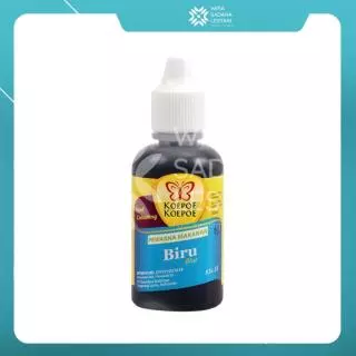 Koepoe Koepoe Pewarna Cair Biru 30 ml