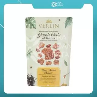 Verlin Granola Cluster Honey Roasted Almond