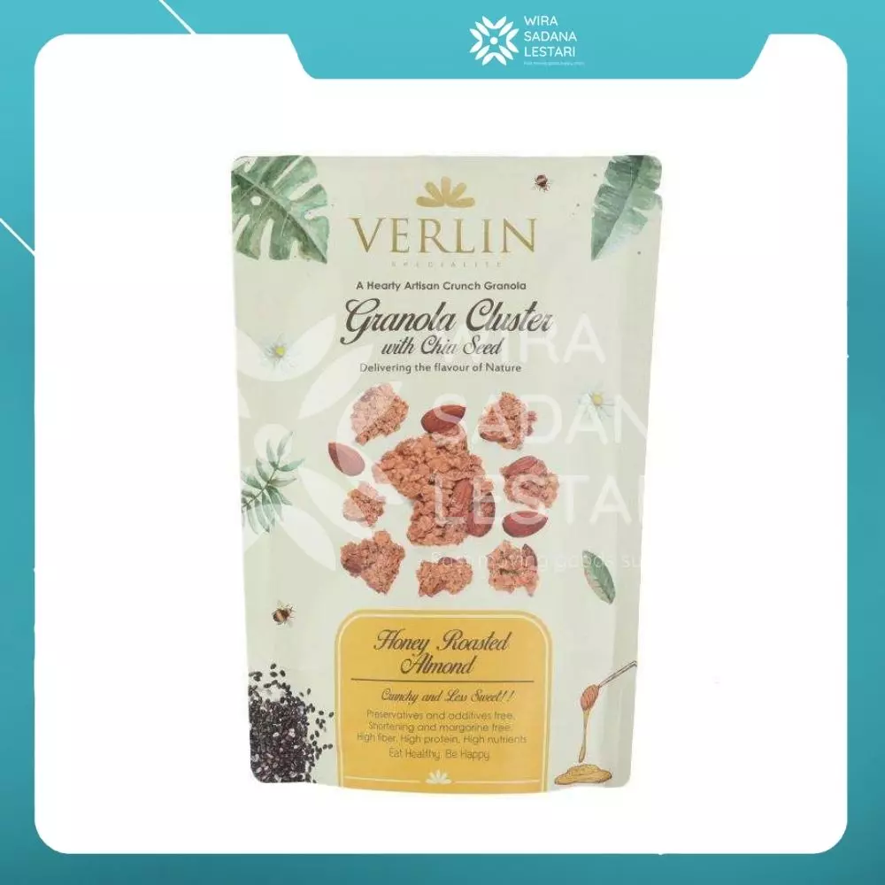 Verlin Granola Cluster Honey Roasted Almond